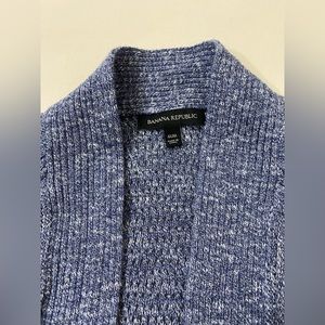 Banana Republic cotton knit cardigan